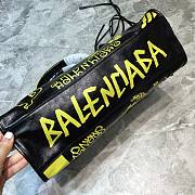 Balenciaga Graffiti Locomotive Bag 115748 Size 38 x 14 x 24 cm - 3