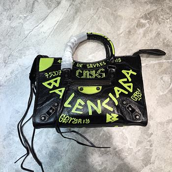 Balenciaga Graffiti Locomotive Bag 084669 Size 30 x 12 x 20 cm