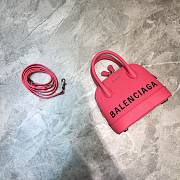 Parisian Balen Ville Shell Bag Small Pink Size 18 x 8 x 16 cm - 1