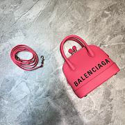 Parisian Balen Ville Shell Bag Small Pink Size 18 x 8 x 16 cm - 5