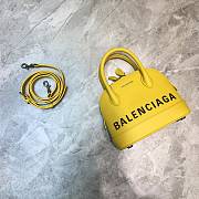 Parisian Balen Ville Shell Bag Small Yellow Size 18 x 8 x 16 cm - 1