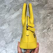 Parisian Balen Ville Shell Bag Small Yellow Size 18 x 8 x 16 cm - 4