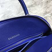 Parisian Balen Ville Shell Bag Small Blue Size 18 x 8 x 16 cm - 3