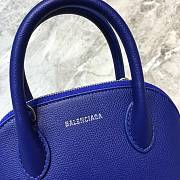Parisian Balen Ville Shell Bag Small Blue Size 18 x 8 x 16 cm - 2