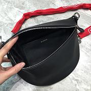 Balenciaga Half-Moon Waist Bag Black Size 27 x 19 cm - 5