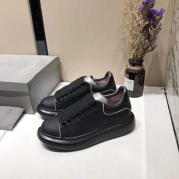 ALEXANDER MQUEEN Platform Trainers Black