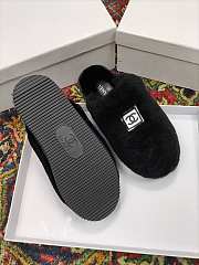 Chanel slippers black & pink & white 002 - 3