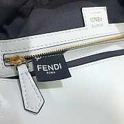 Fendi Baguette Whiet Bag Medium Size 26 x 15 x 6 cm - 5