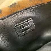 Fendi Baguette Mini Brown Sheepskin Bag Size 18.5 x 4.5 x 12 cm - 6