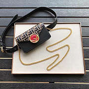 Fendi Multicolour Leather Belt Bag CL005 Size 17 x 10 x 3 cm - 1