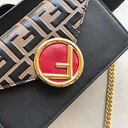Fendi Multicolour Leather Belt Bag CL005 Size 17 x 10 x 3 cm - 3