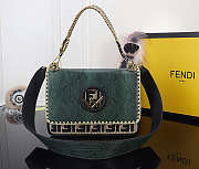 Fendi FF Logo Handbag Size 25 x 18 x 10 cm - 1