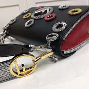 Fendi Kan Handbag Red 0592 Size 25 x 18 x 10 cm - 3