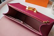 LV Twist One Handle Small Handbag Dark Pink M57093 Size 17 x 25 x 11 cm - 2