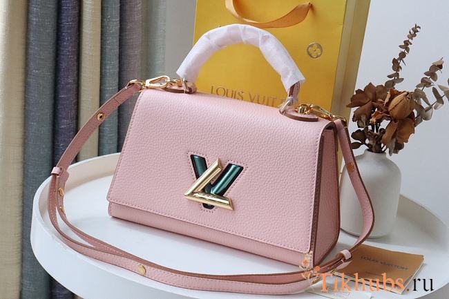 LV Twist One Handle Small Handbag Pink M57093 Size 17 x 25 x 11 cm - 1