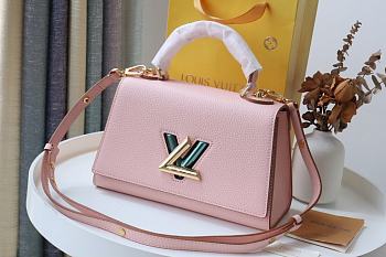 LV Twist One Handle Small Handbag Pink M57093 Size 17 x 25 x 11 cm