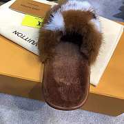 LV Slippers Brown 001 - 2