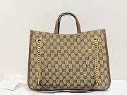 Gucci GG Supreme Tote Bag Brown Size 35 x 27 x 12 cm - 5