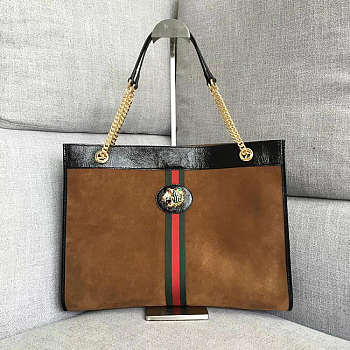 Gucci Large Tote With Tiger Head Size 45.5 x 34 x 4 cm