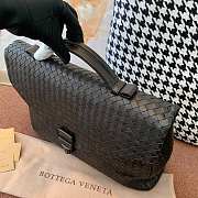 Bottega Veneta Document Case Black Handle Bag Sie 40 cm - 4