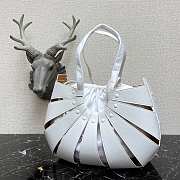 Bottega Veneta The Shell Bag White Size 40 x 12 x 25 cm - 6