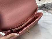 Chanel Coco Caviar Leather Handle Pink Size 29 x 20 x 13 cm - 5