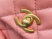 Chanel Coco Caviar Leather Handle Pink Size 29 x 20 x 13 cm - 6