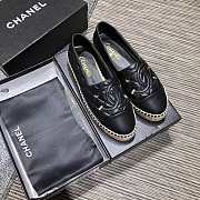 Chanel Espadrilles All Balck - 5