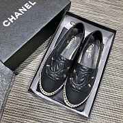 Chanel Espadrilles All Balck - 6