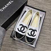  Chanel Espadrilles White - 6