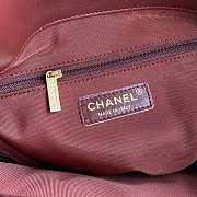 Chanel Shopping Bag Burgundy Size 34 x 26 x 5 cm - 2