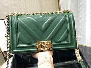 Chanel Le Boy Green 67086 Size 25 cm - 4