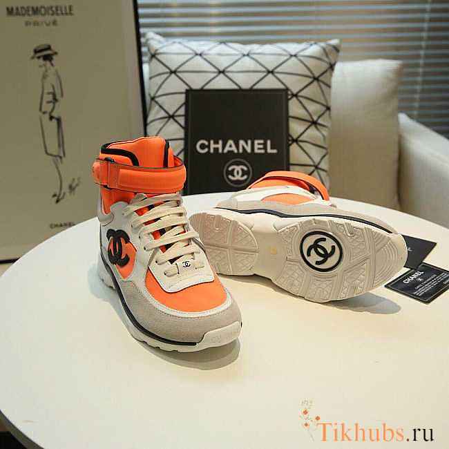 Chanel Sneaker Orange - 1