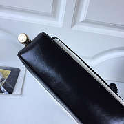 Chanel Flap Bag White/Black AS0074 Size 15 x 6 x 22 cm - 5