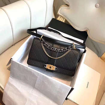 Chanel Flap Bag Black 24 cm