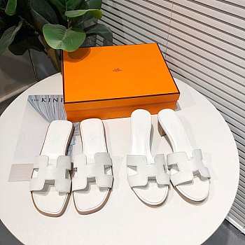 Hermes Slippers Calfskin