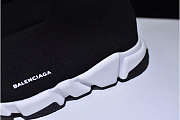 Balenciaga Speed Trainer Triple Black And White shoes - 2