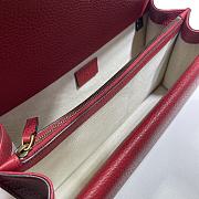 Gucci Dionysus Small Shoulder Bag Red 400249 Size 28 x 18 x 9 cm - 3