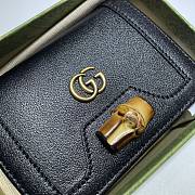 Gucci Ladies Card And Coin Box Black 658244 Size 11 x 8 x 2.5 cm - 2
