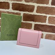 Gucci Ladies Card And Coin Box Pink 658244 Size 11 x 8 x 2.5 cm - 4