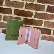 Gucci Ladies Card And Coin Box Pink 658244 Size 11 x 8 x 2.5 cm - 3
