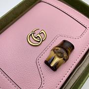 Gucci Ladies Card And Coin Box Pink 658244 Size 11 x 8 x 2.5 cm - 2