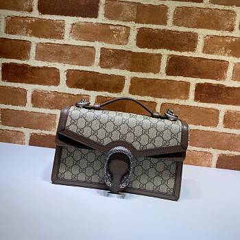 Dionysus GG top handle bag in GG Supreme 621512 Size 28 x 18 x 9 cm