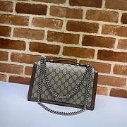 Dionysus GG top handle bag in GG Supreme 621512 Size 28 x 18 x 9 cm - 4