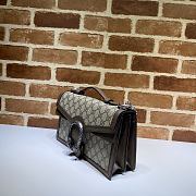 Dionysus GG top handle bag in GG Supreme 621512 Size 28 x 18 x 9 cm - 5