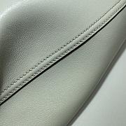 Gucci Medium Tote With Double G In White Leather 649577 Size 35 x 32 x 11 cm - 5