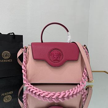 Versace LaMedusa Medium Pink 1039 Size 25 x 15 x 22 cm