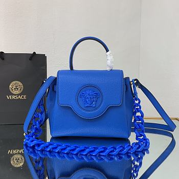 Versace Medusa Trumpet Small Blue 1040 Size 20 x 10 x 17 cm