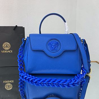 Versace Medusa Trumpet Medium Blue 1039 Size 25 x 15 x 22 cm