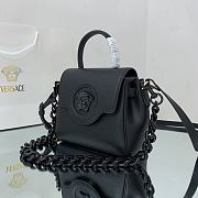 Versace Medusa Trumpet Small Black 1040 Size 20 x 10 x 17 cm - 6